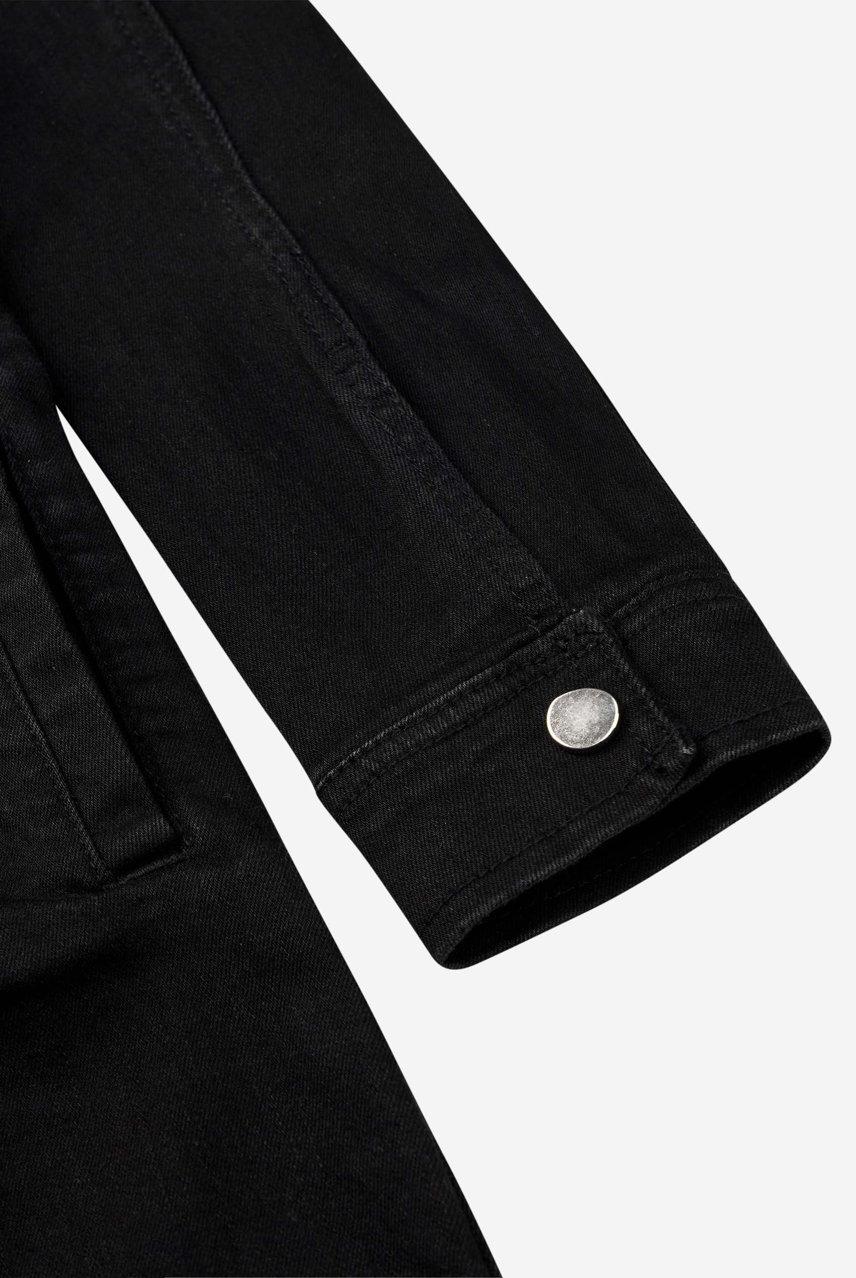 Womens Black Slim Longline Jacket