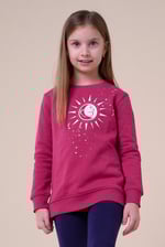 Sun With Star Print Sweatshirt  (2yrs-9yrs)