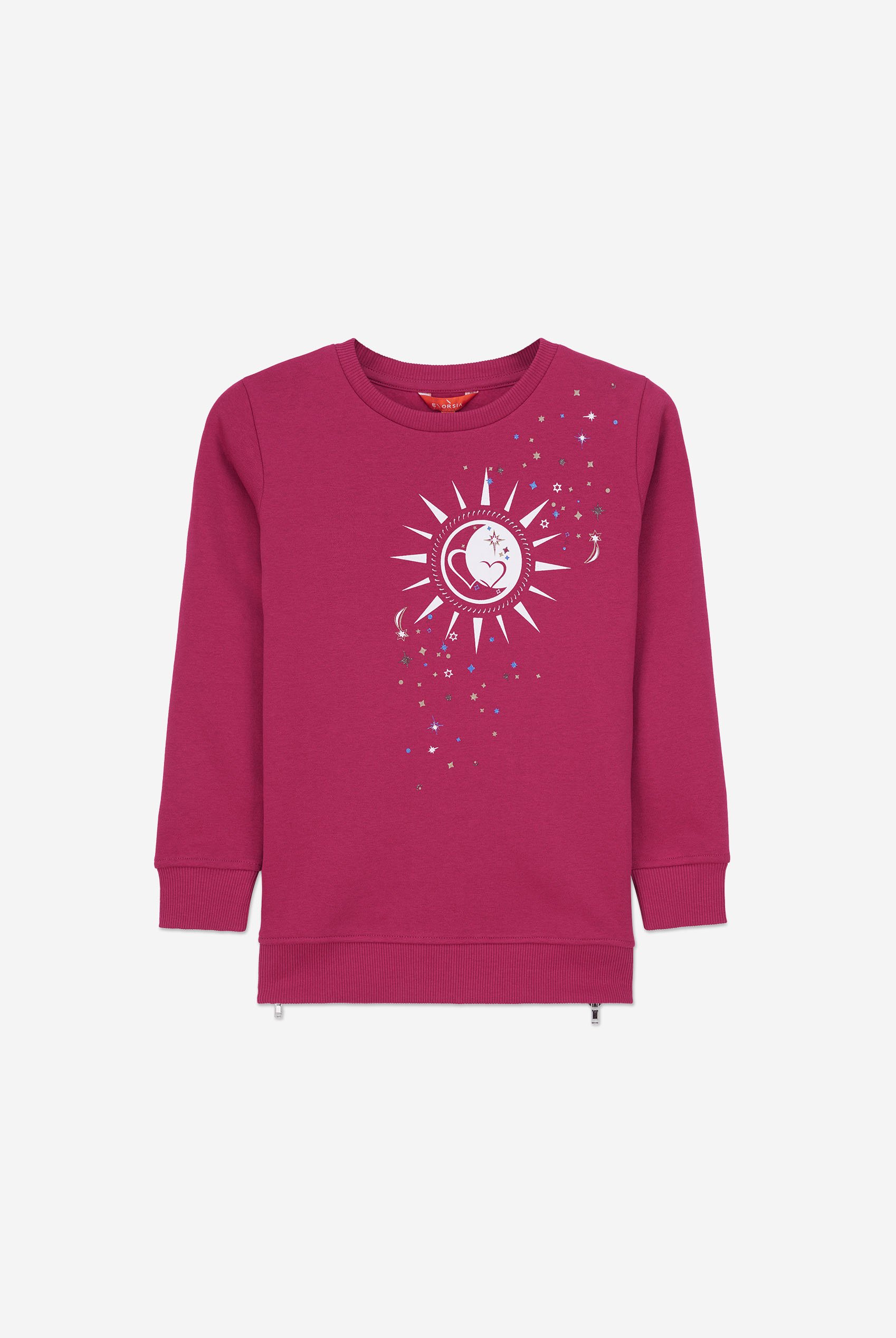 Sun With Star Print Sweatshirt  (2yrs-9yrs)