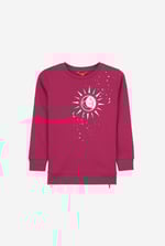 Sun With Star Print Sweatshirt  (2yrs-9yrs)
