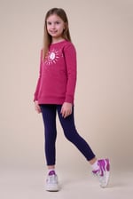 Sun With Star Print Sweatshirt  (2yrs-9yrs)