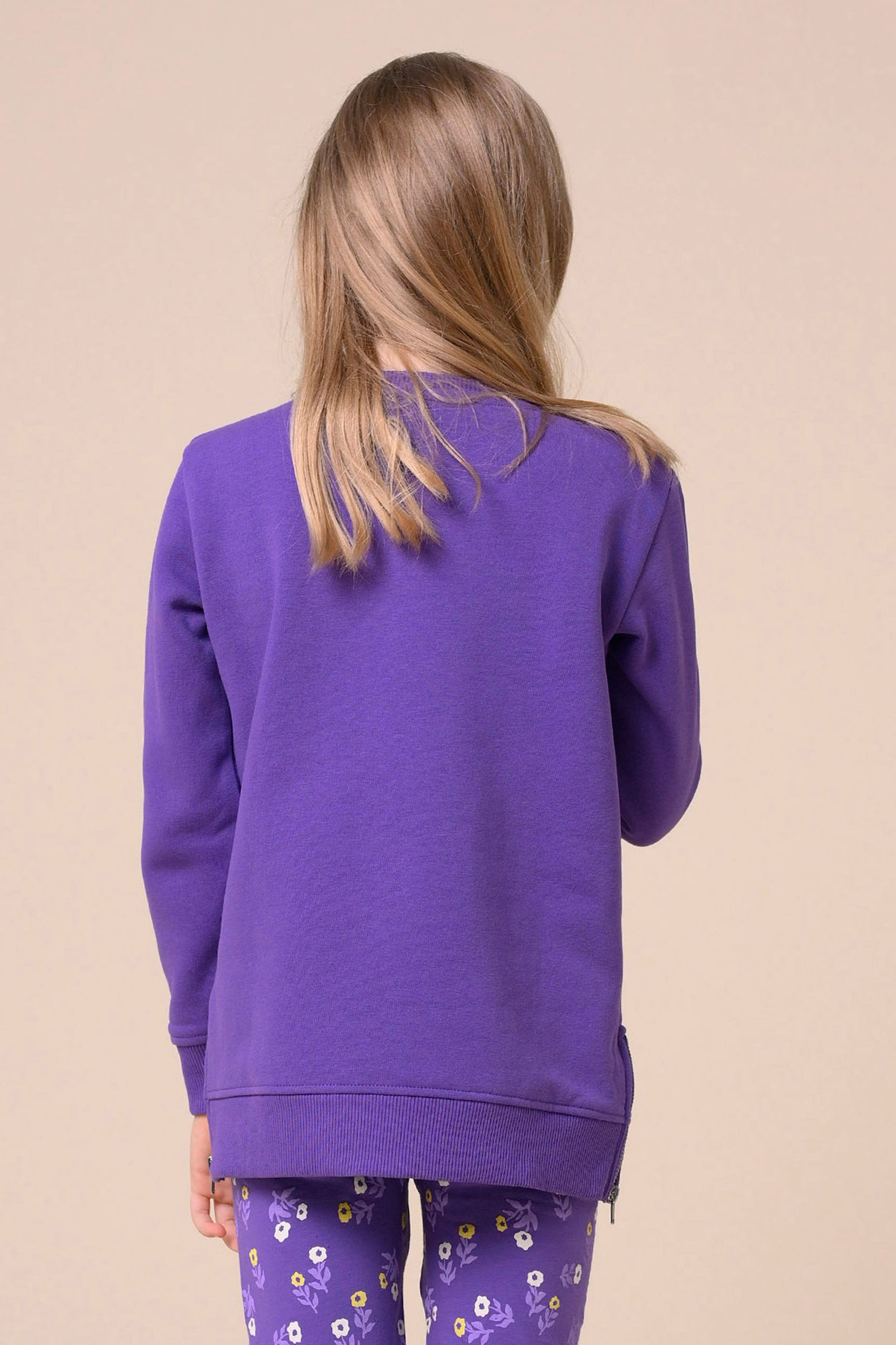 Sun With Star Print Sweatshirt  (2yrs-9yrs)