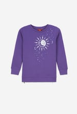 Sun With Star Print Sweatshirt  (2yrs-9yrs)