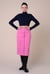 Coloured Denim Midi Skirt