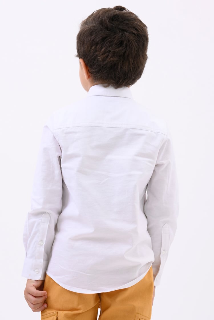 Boys LS Stretch Shirt (3-14yrs)