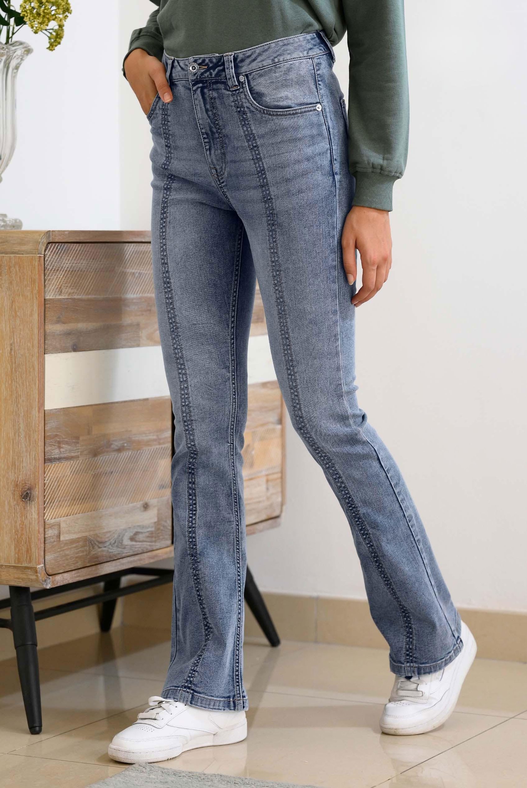 Lift Skinny And Shape Low Rise Flared Jeans