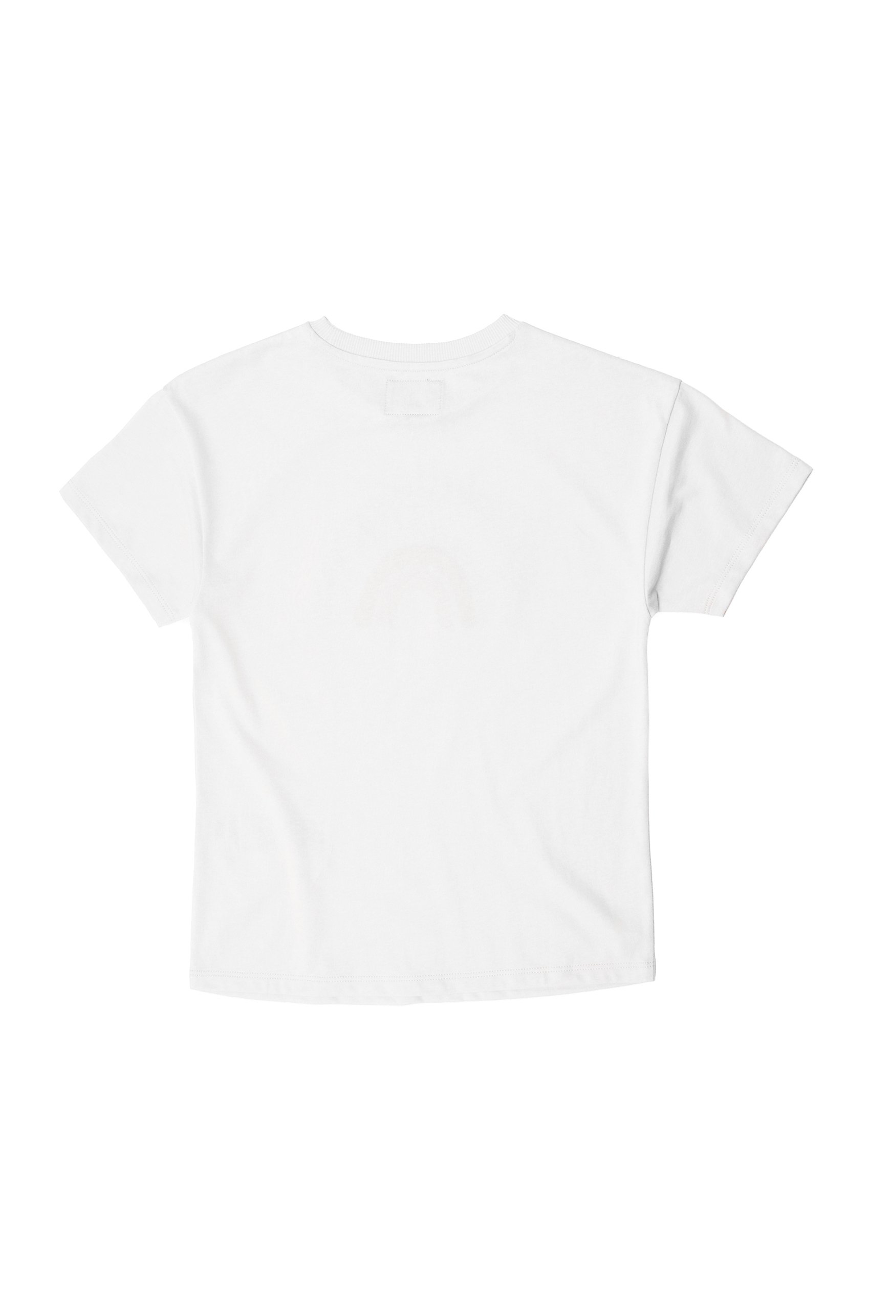 Girls Rainbow Embroidered T-Shirt