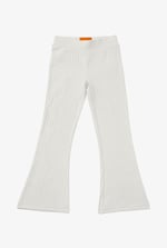 Girls Texture Ribbed Flared Leggings