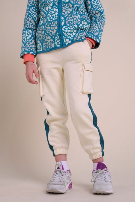 Cream Colour Block Cargo Jogger (2/3yrs-8/9yrs)