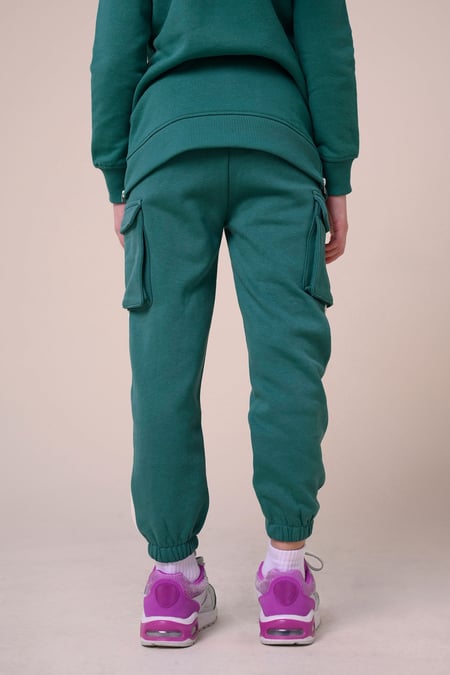 Green Colour Block Cargo Jogger (2/3yrs-8/9yrs)