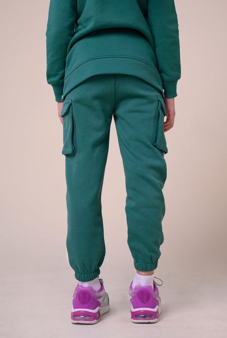 Green Colour Block Cargo Jogger (12/18mths-7yrs)