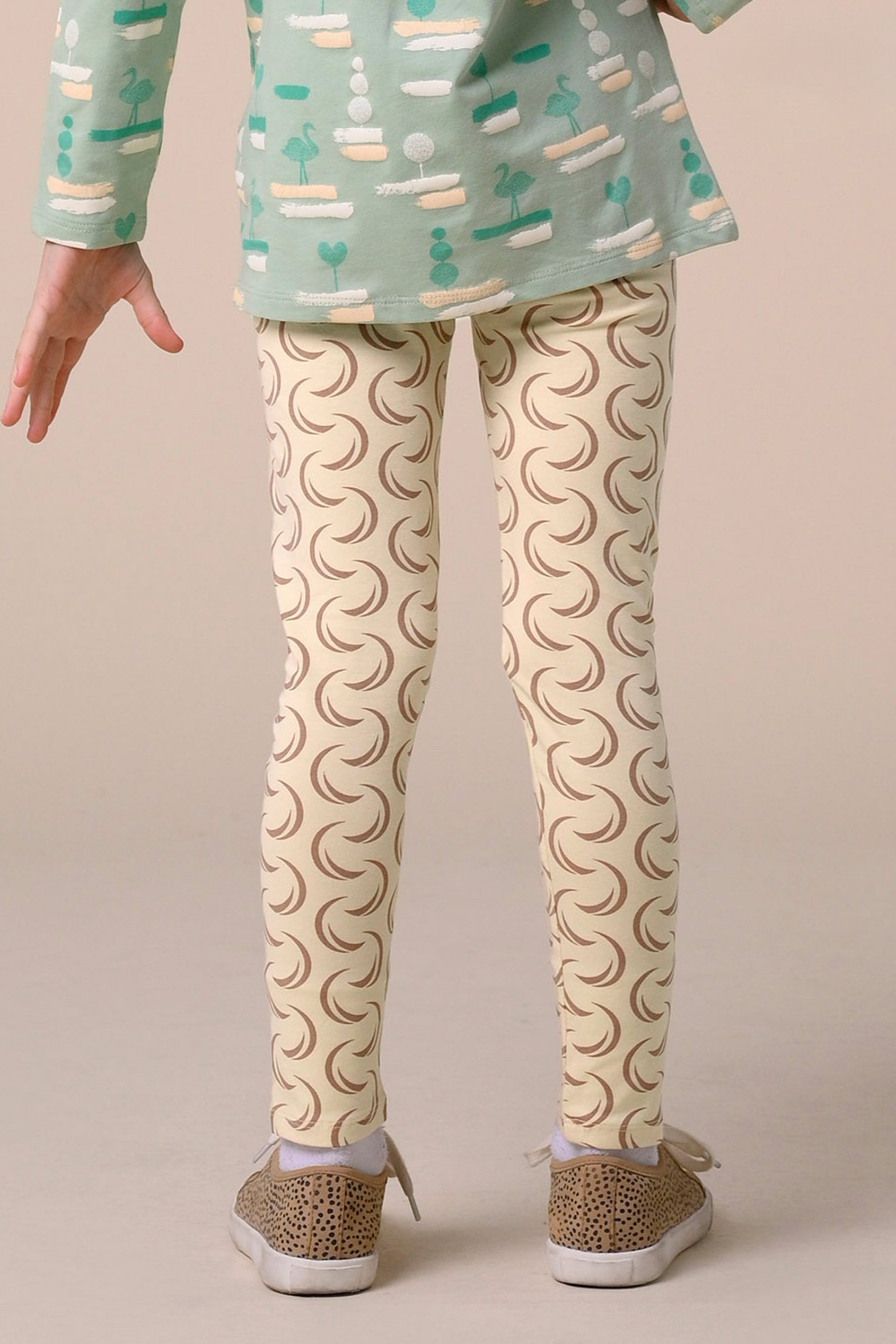 Girls Geo Print Leggings (12/18mths-6/7yrs)