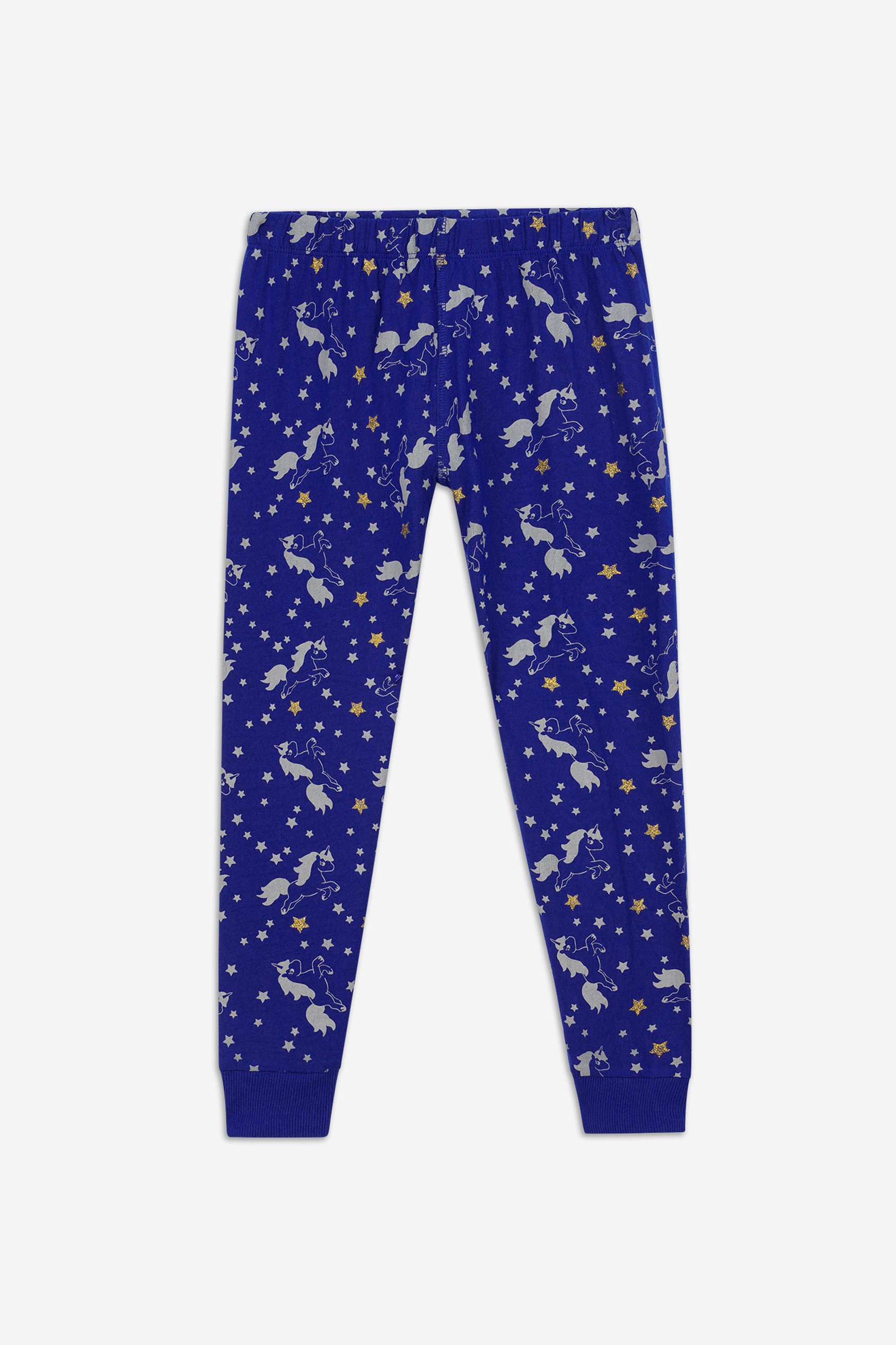 Girls Unicorn Print Pyjama Set (2/3yrs-7/8yrs)