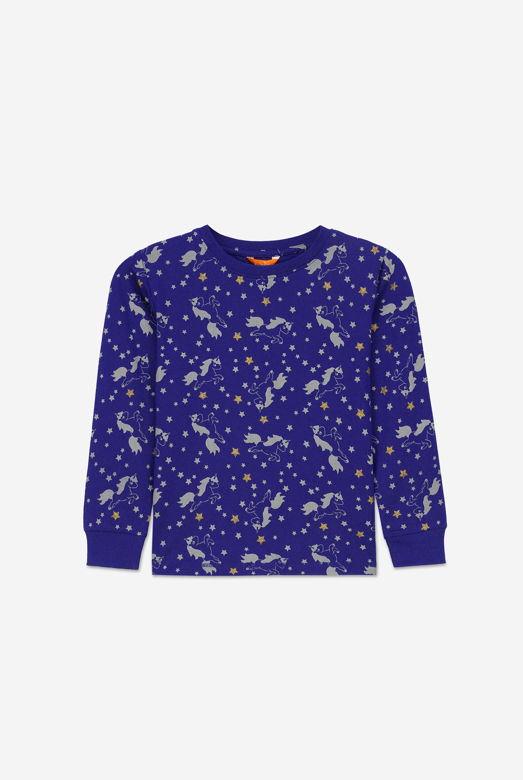 Girls Unicorn Print Pyjama Set (2/3yrs-7/8yrs)