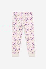 Girls Unicorn Print Pyjama Set (2/3yrs-7/8yrs)