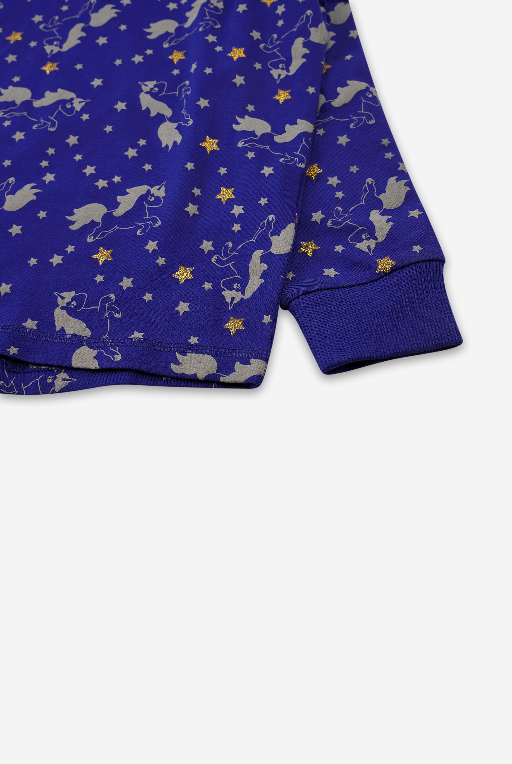 Girls Unicorn Print Pyjama Set (2/3yrs-7/8yrs)