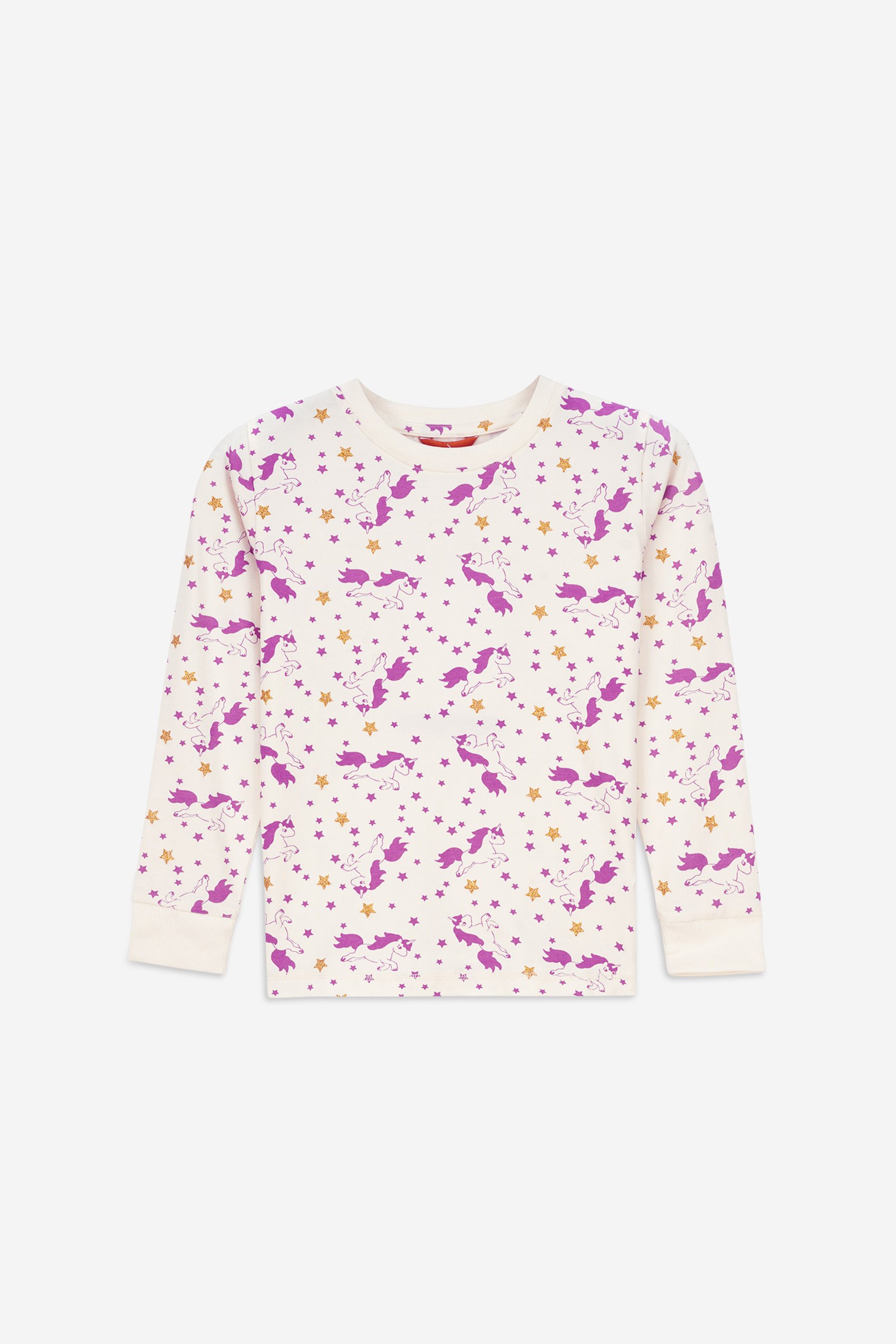 Girls Unicorn Print Pyjama Set (2/3yrs-7/8yrs)