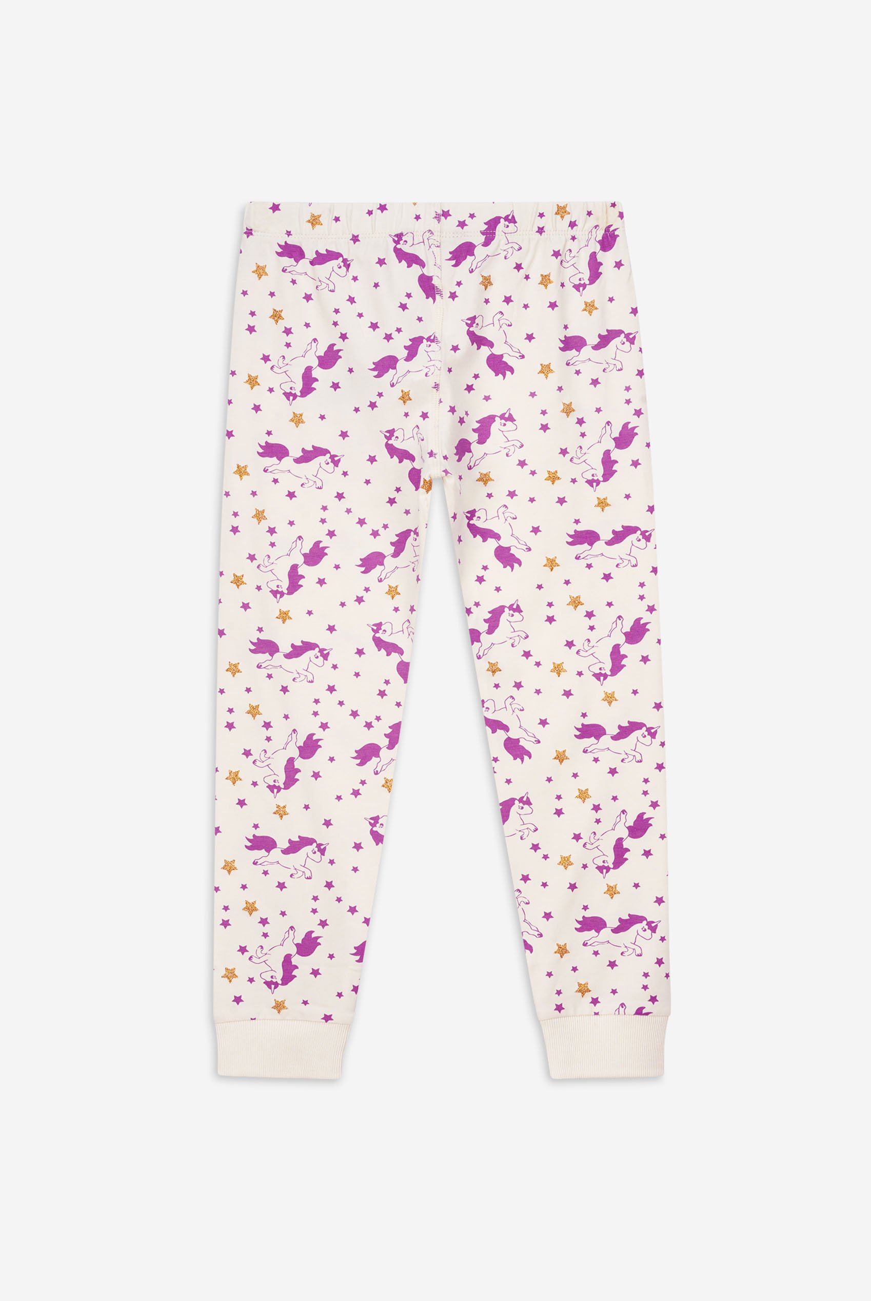 Girls Unicorn Print Pyjama Set (2/3yrs-7/8yrs)