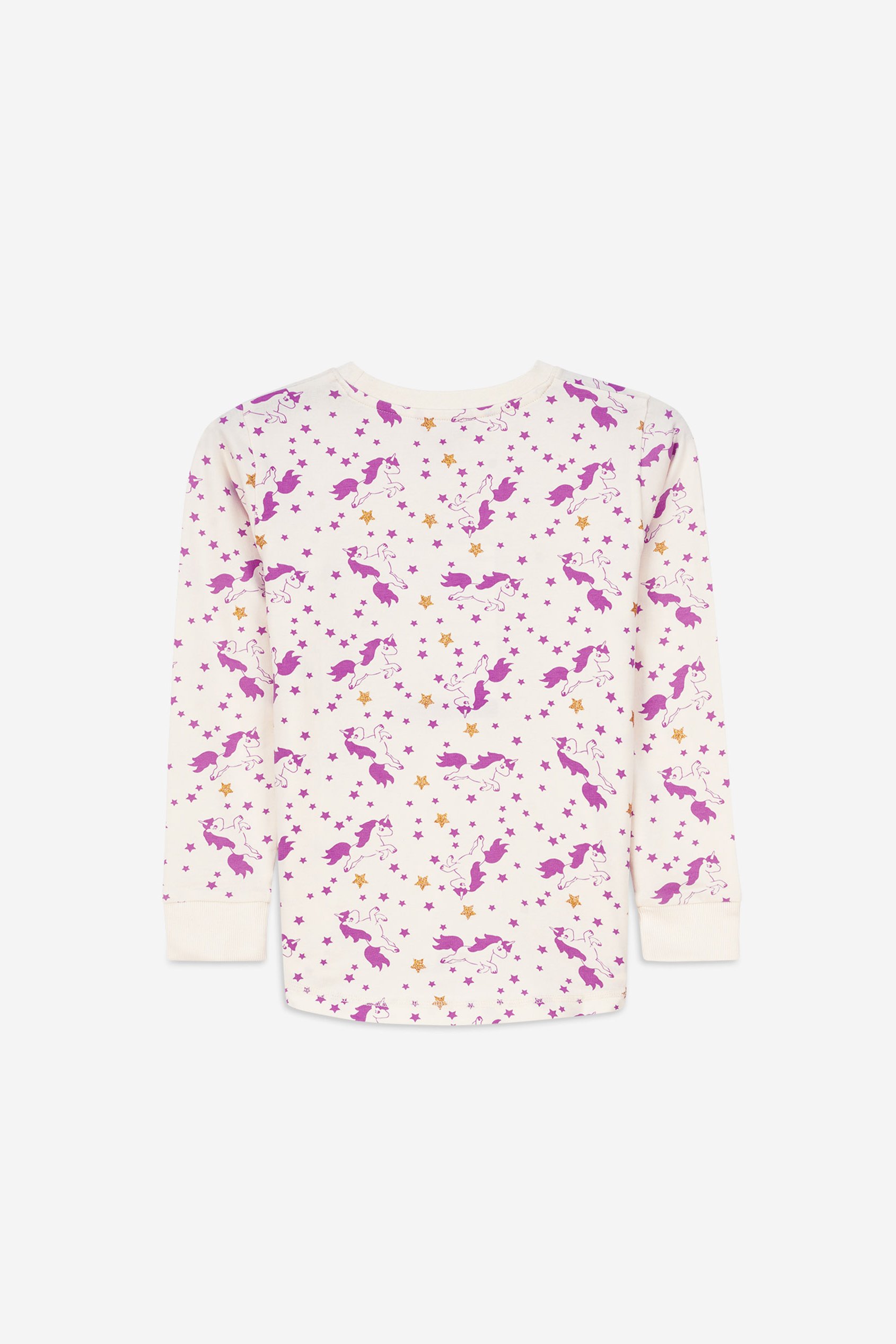 Girls Unicorn Print Pyjama Set (2/3yrs-7/8yrs)