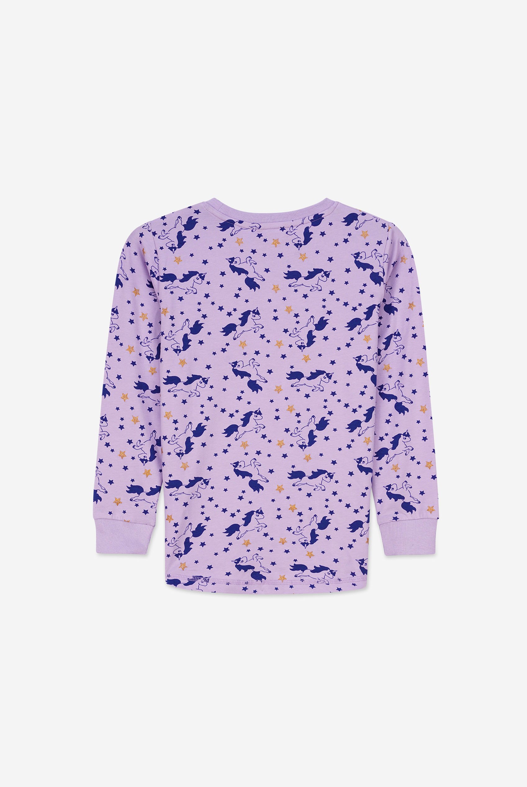 Girls Unicorn Print Pyjama Set (2/3yrs-7/8yrs)