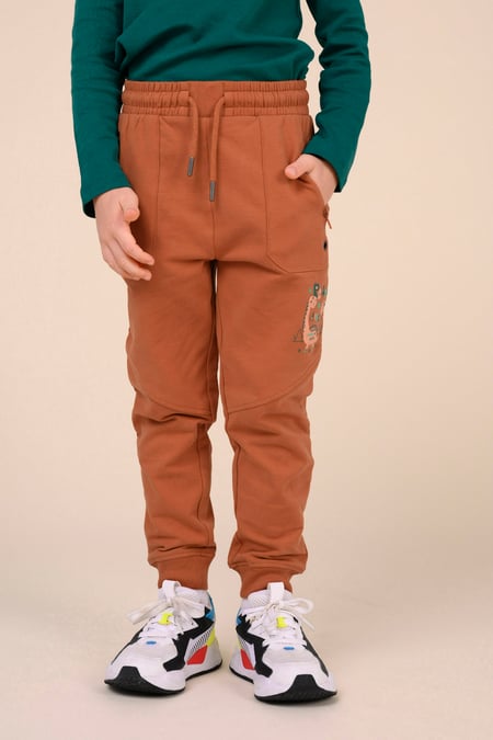 Boys Cream Roar Dino Jogger ( 3yrs-9yrs)