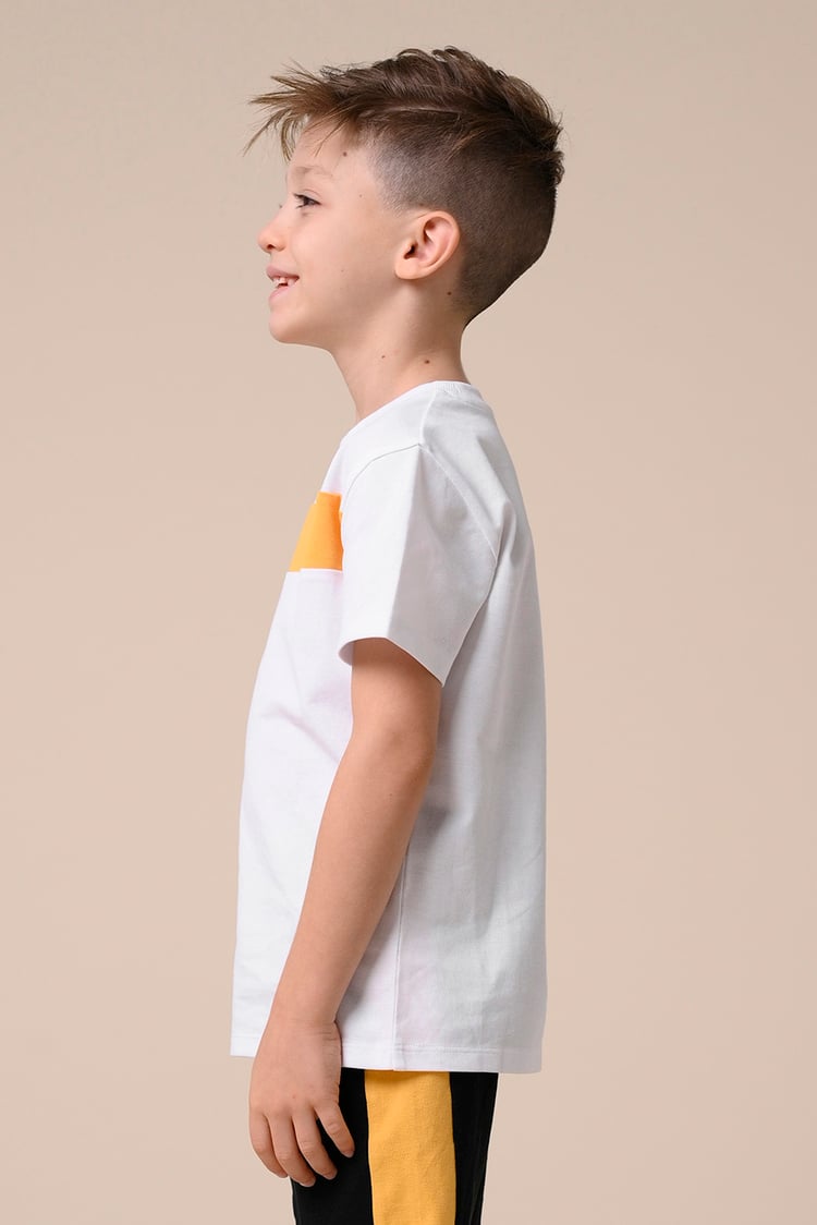 Boys Colour Block T-Shirt ( 3yrs-9yrs)