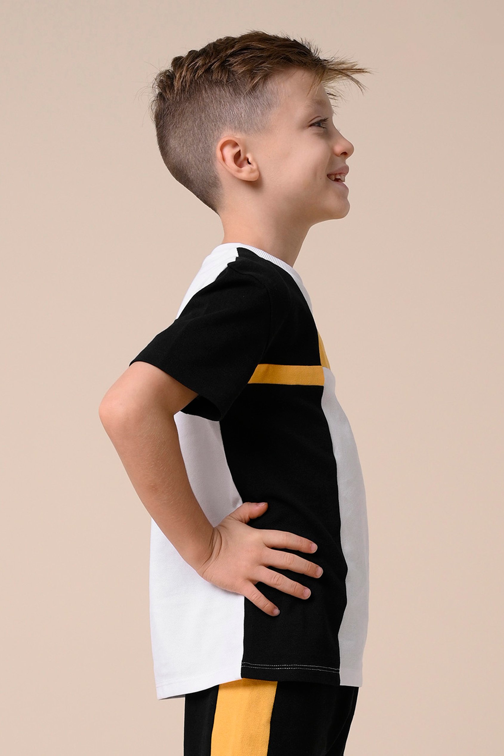 Boys Colour Block T-Shirt ( 3yrs-9yrs)