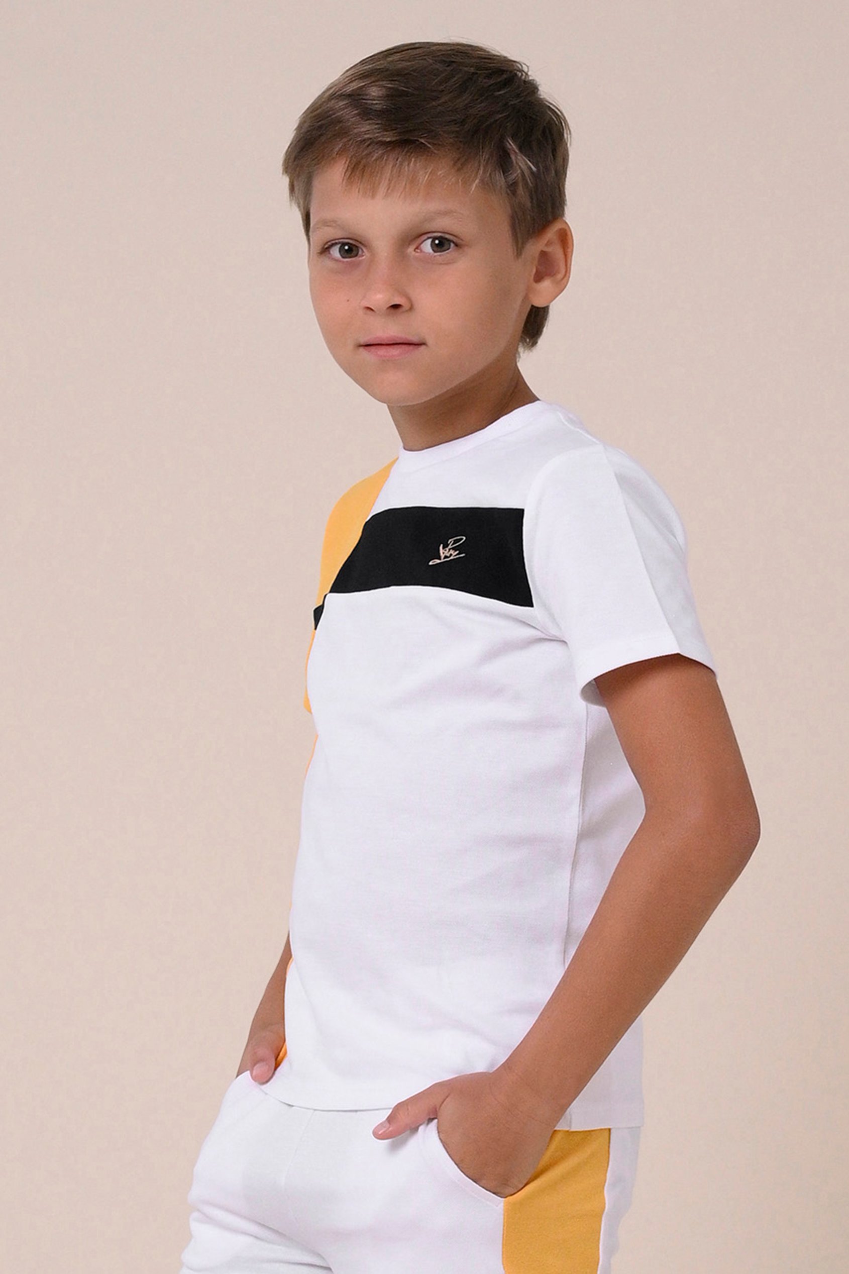 Boys Colour Block T-Shirt ( 3yrs-9yrs)