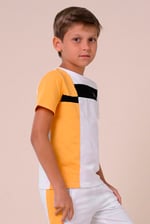 Boys Colour Block T-Shirt ( 3yrs-9yrs)