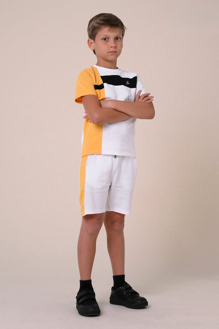 Boys Colour Block T-Shirt ( 3yrs-9yrs)