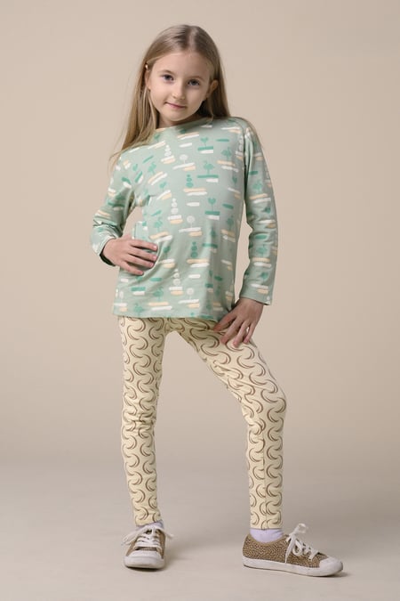 Girls Geo Print Leggings (12/18mths-6/7yrs)