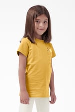 Girls Broderie Pocket With Embroidery T-Shirt