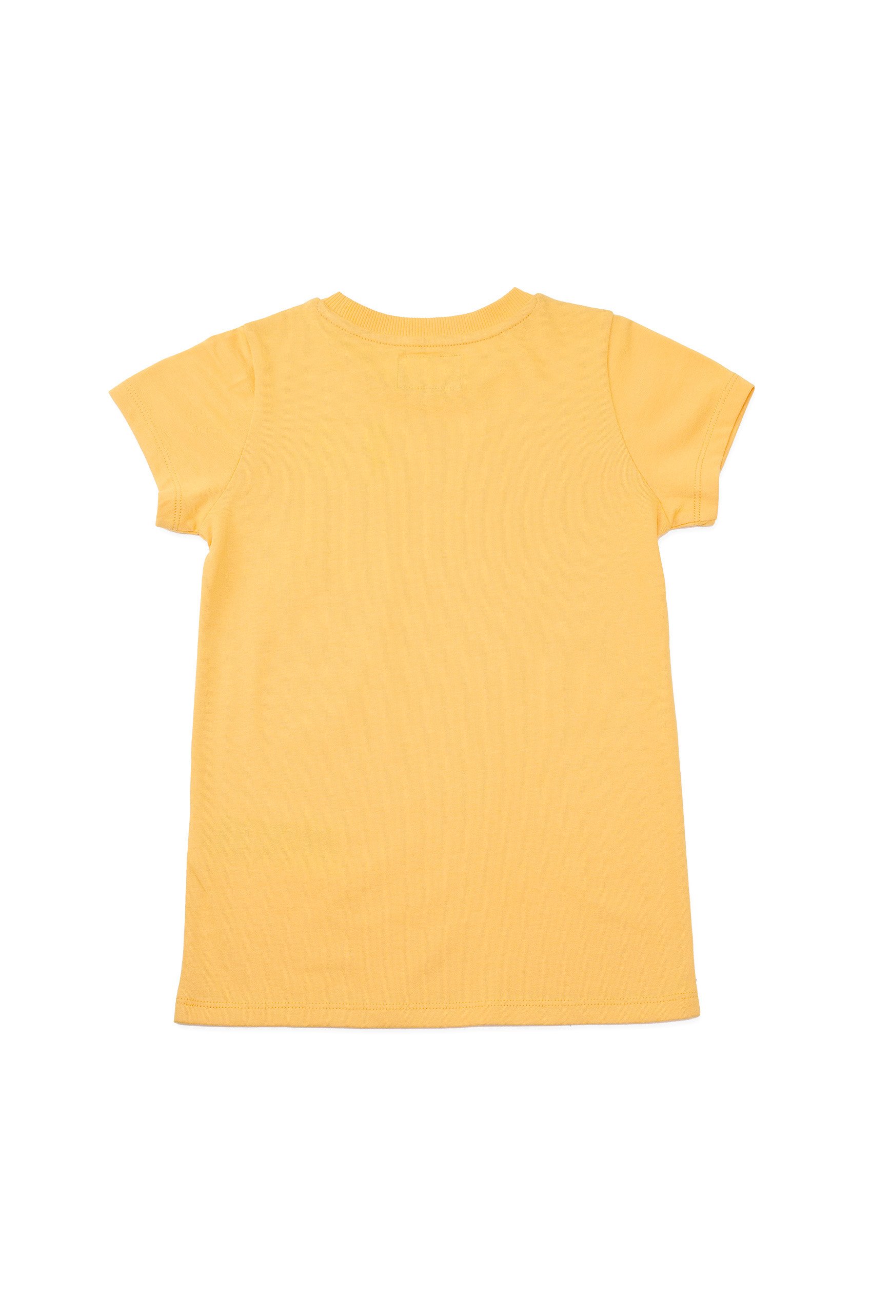 Girls Broderie Pocket With Embroidery T-Shirt