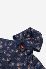 Boys Printed Zipper Hoodie ( 12/18mths-7yrs)