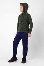 Boys Printed Zipper Hoodie ( 12/18mths-7yrs)