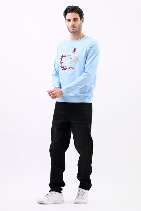 Enorsia Authentic Black Straight Fit Jeans