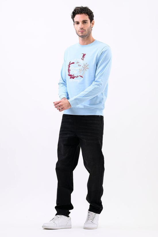 Enorsia Authentic Black Straight Fit Jeans