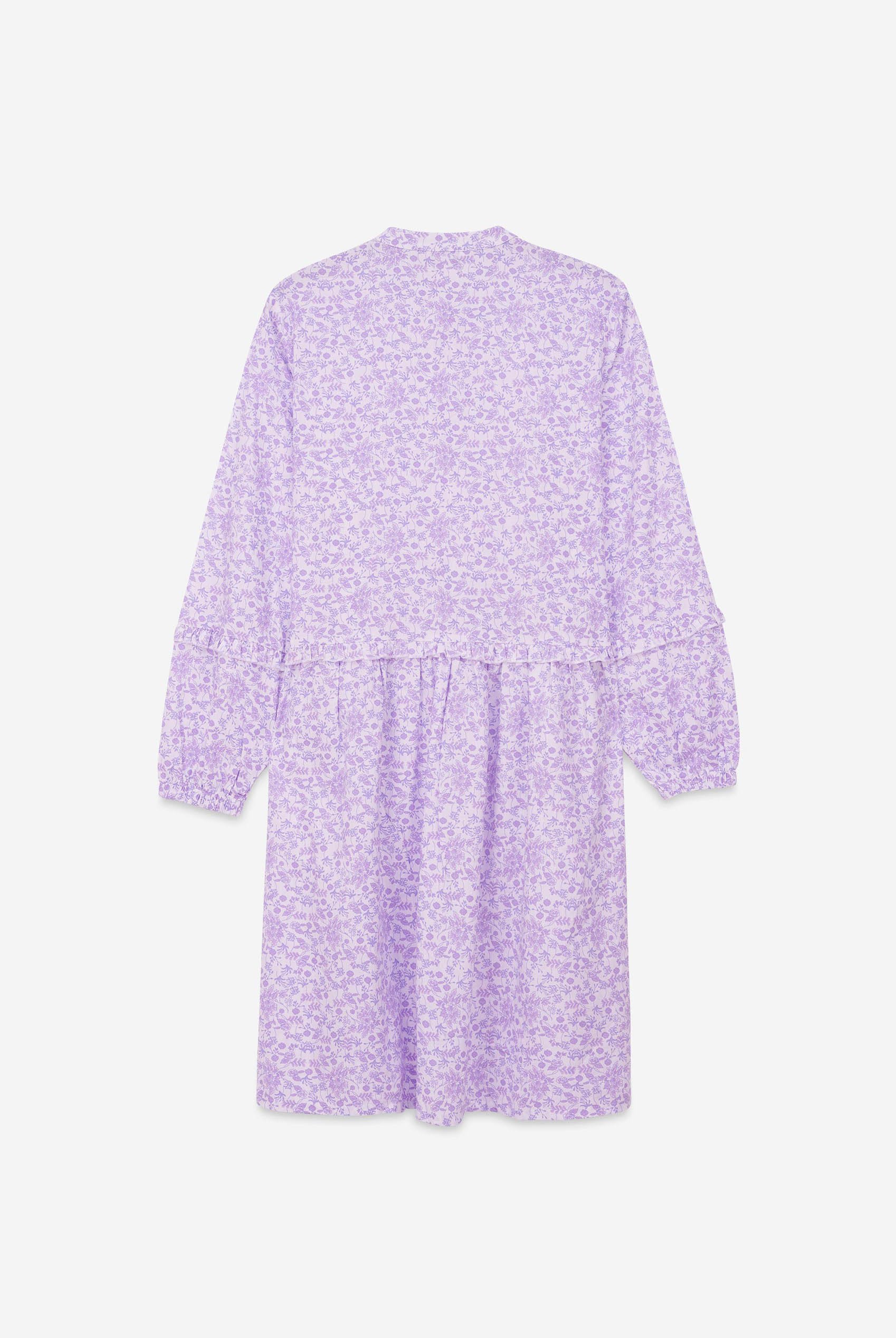 Womens Ditsy Print Mini Tiered Dress