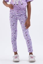 Girls Printed Jersey Leggings