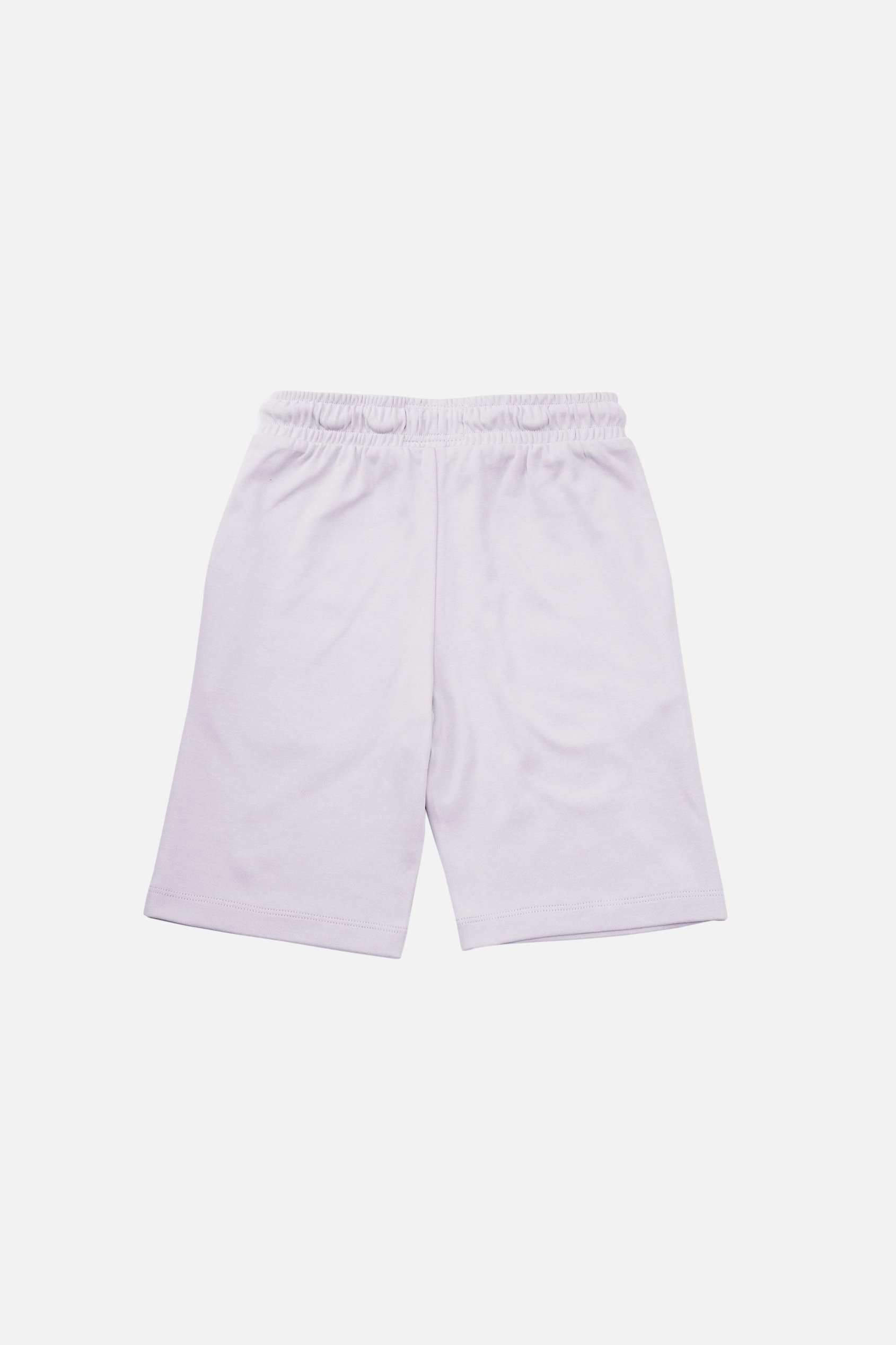 Two-Toned Printed T-Shirt And Shorts Set