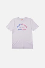 Two-Toned Printed T-Shirt And Shorts Set