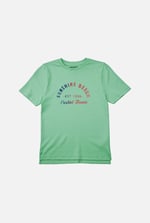 Two-Toned Printed T-Shirt And Shorts Set