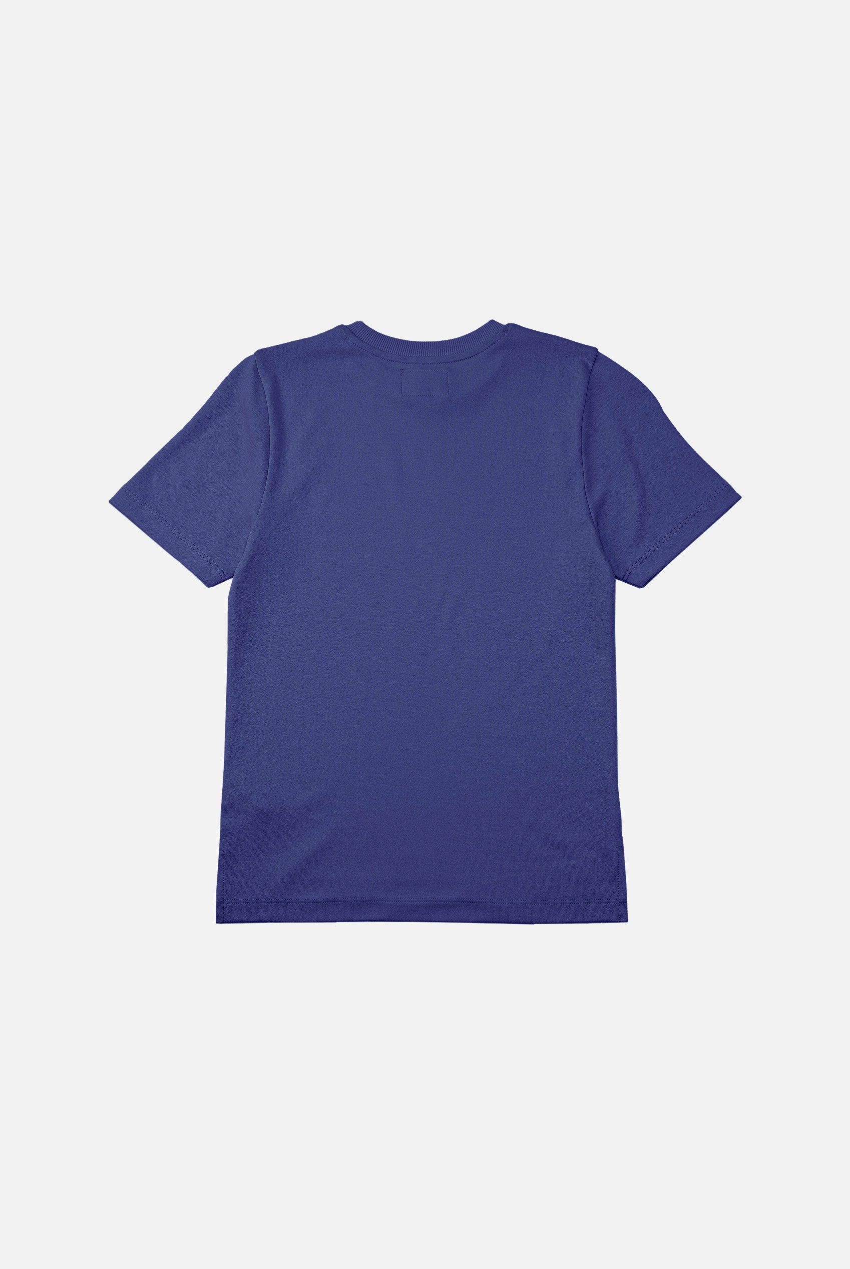 Two-Toned Printed T-Shirt And Shorts Set