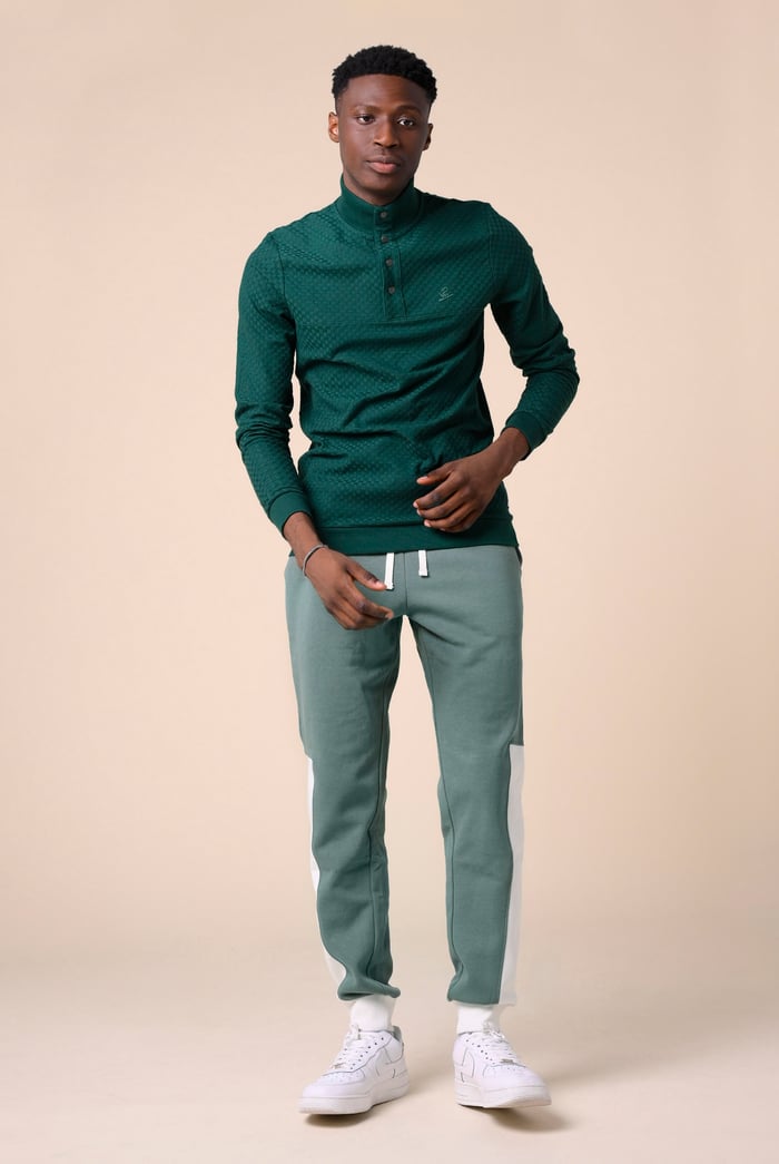 Mens Colour Block Jogger