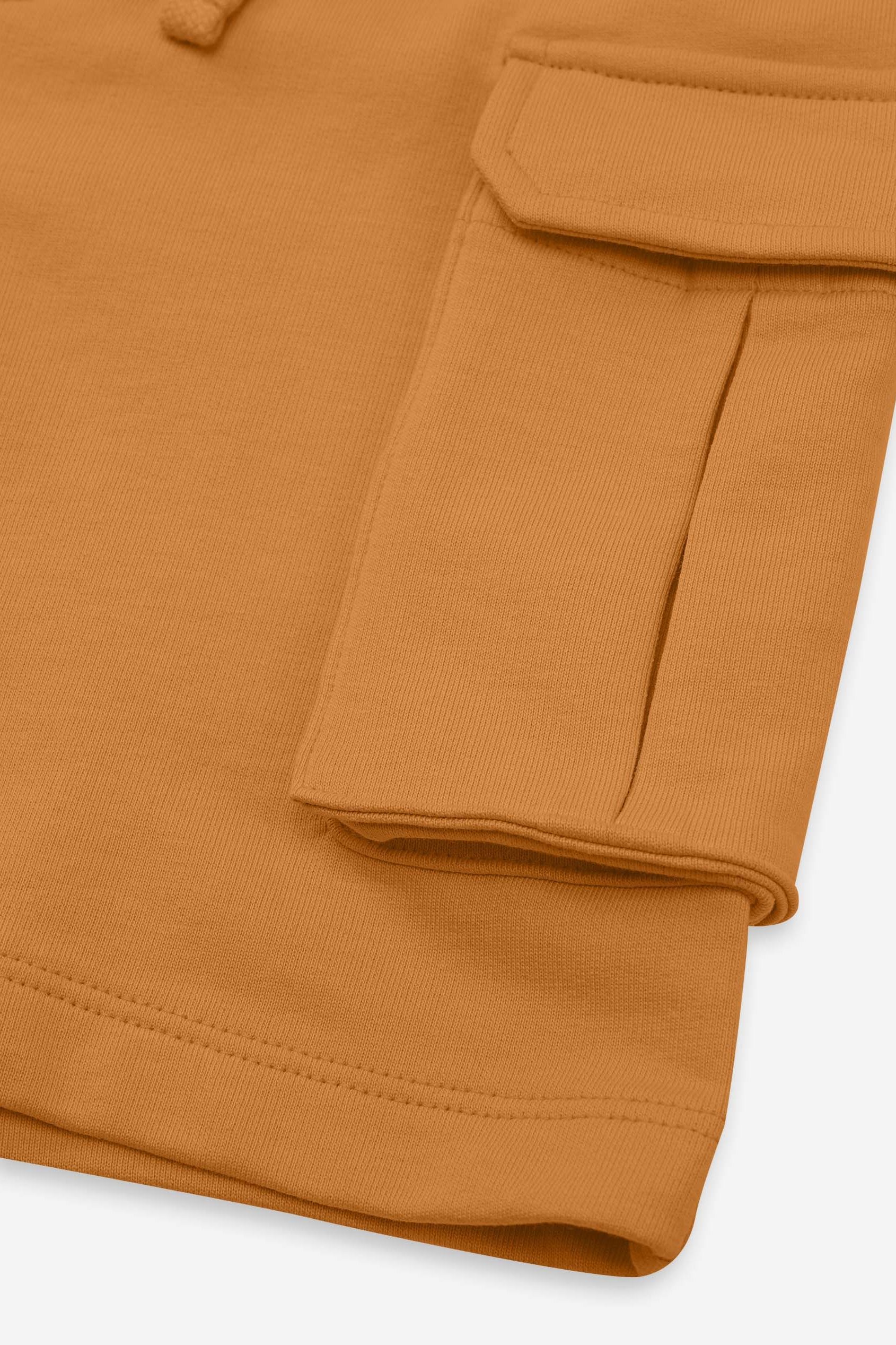 Drop Shoulder T-Shirt And Cargo Shorts Set