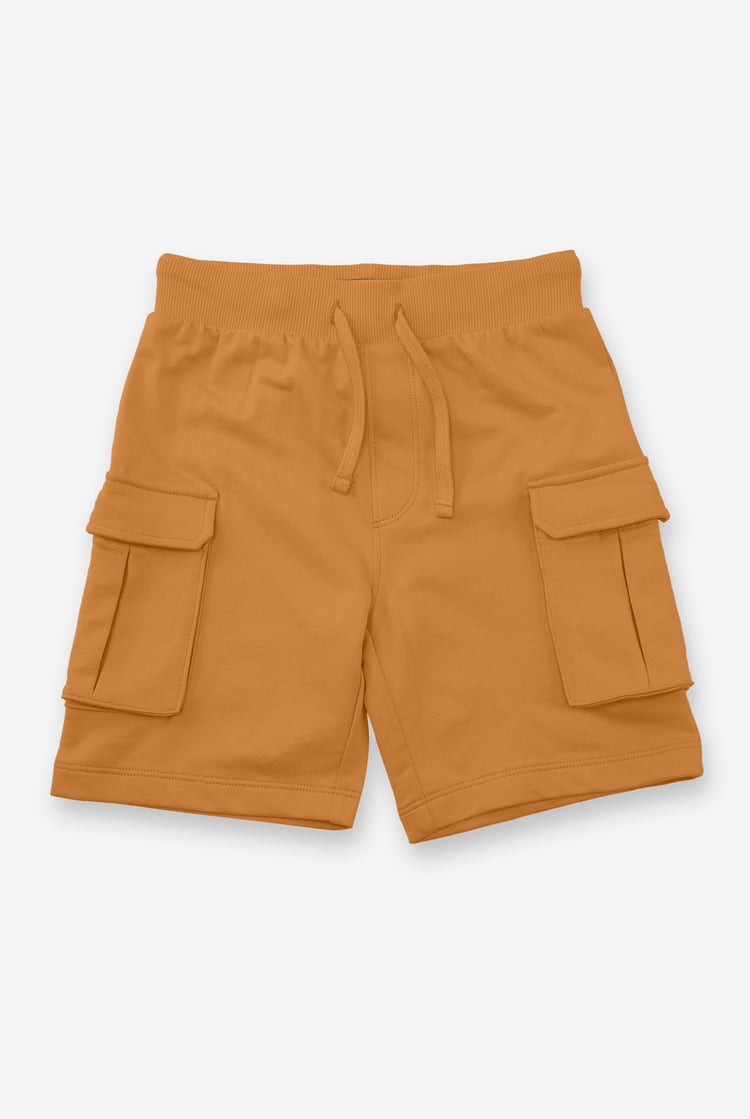 Drop Shoulder T-Shirt And Cargo Shorts Set