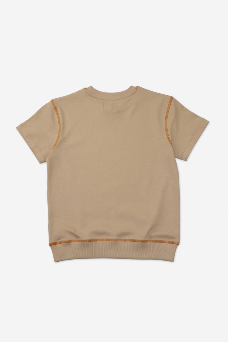 Drop Shoulder T-Shirt And Cargo Shorts Set