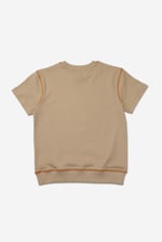 Drop Shoulder T-Shirt And Cargo Shorts Set