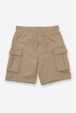 Drop Shoulder T-Shirt And Cargo Shorts Set