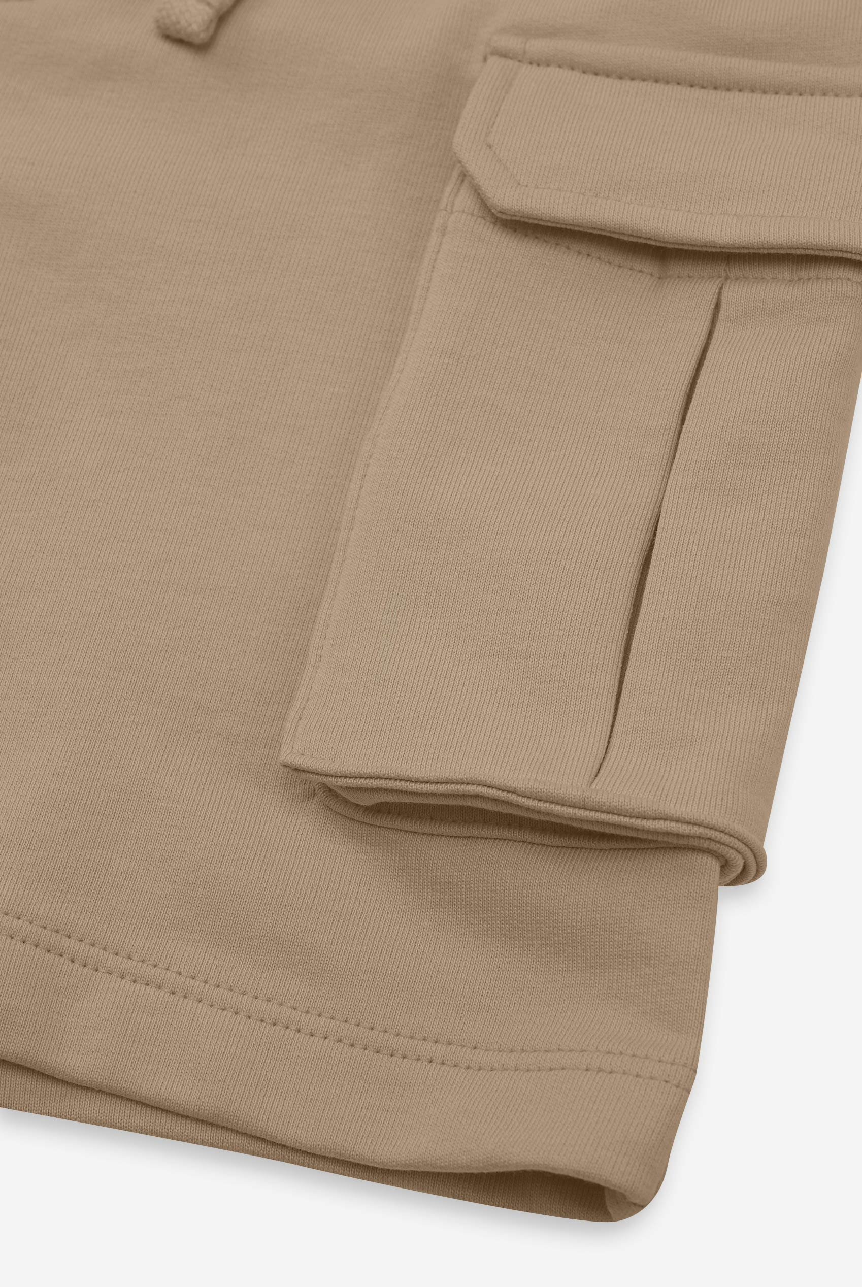 Drop Shoulder T-Shirt And Cargo Shorts Set